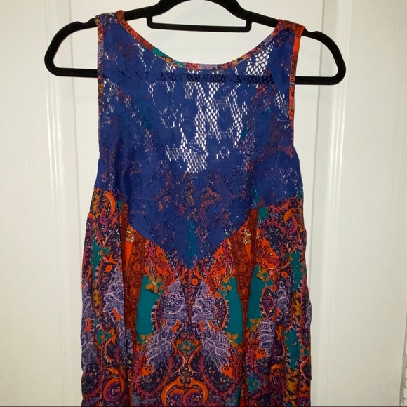 3x HP - Free People Count Me In Trapeze Dress Top - Picture 4 of 10